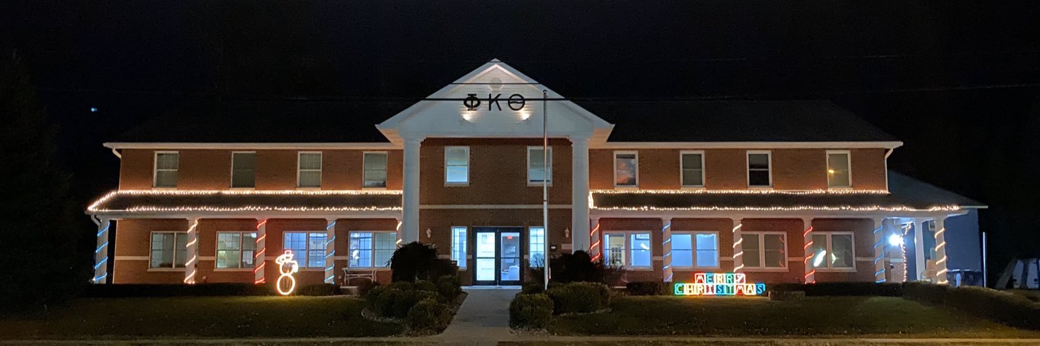 ΦΚΘ | Trine University banner