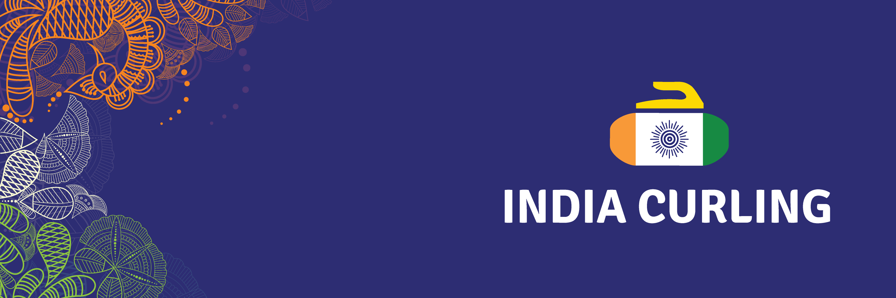 India Curling banner