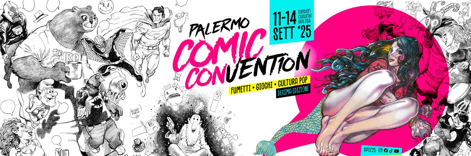 PalermoComicCon banner