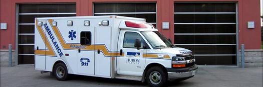 Huron Paramedics banner