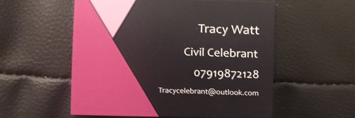 Tracy Watt Celebrant banner