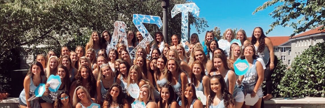 JMU Alpha Sigma Tau banner