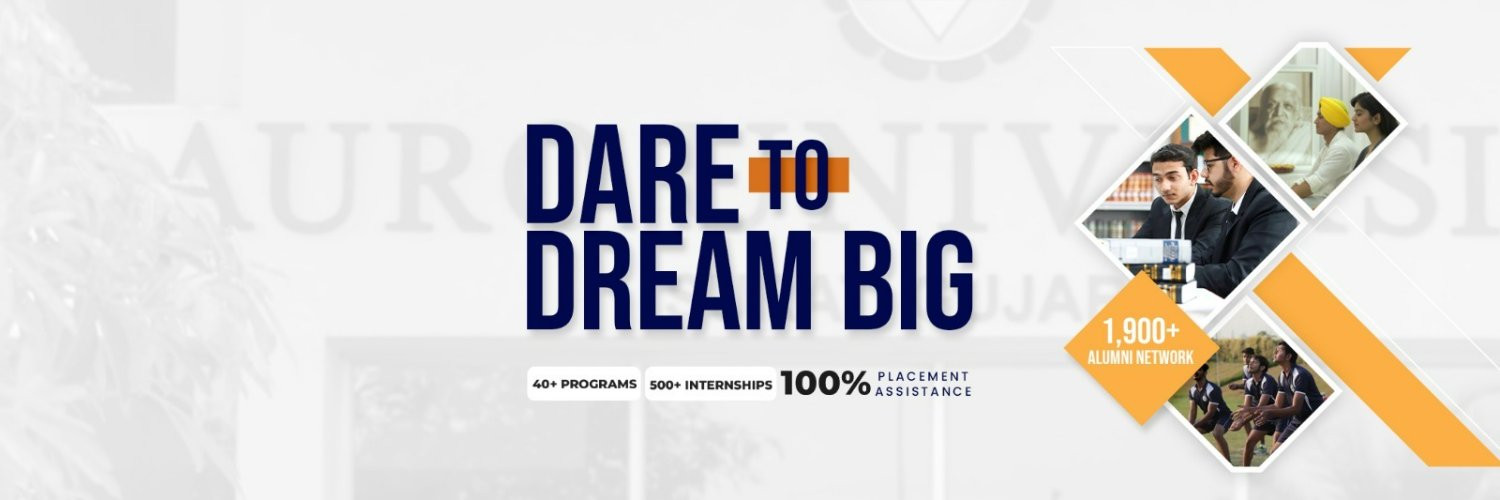 AURO University, Surat banner