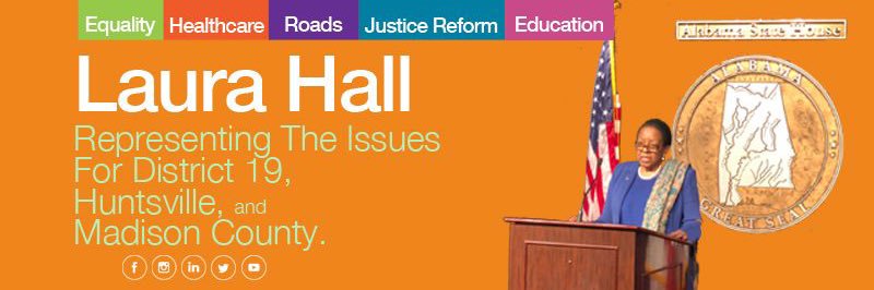 Rep. Laura Hall banner