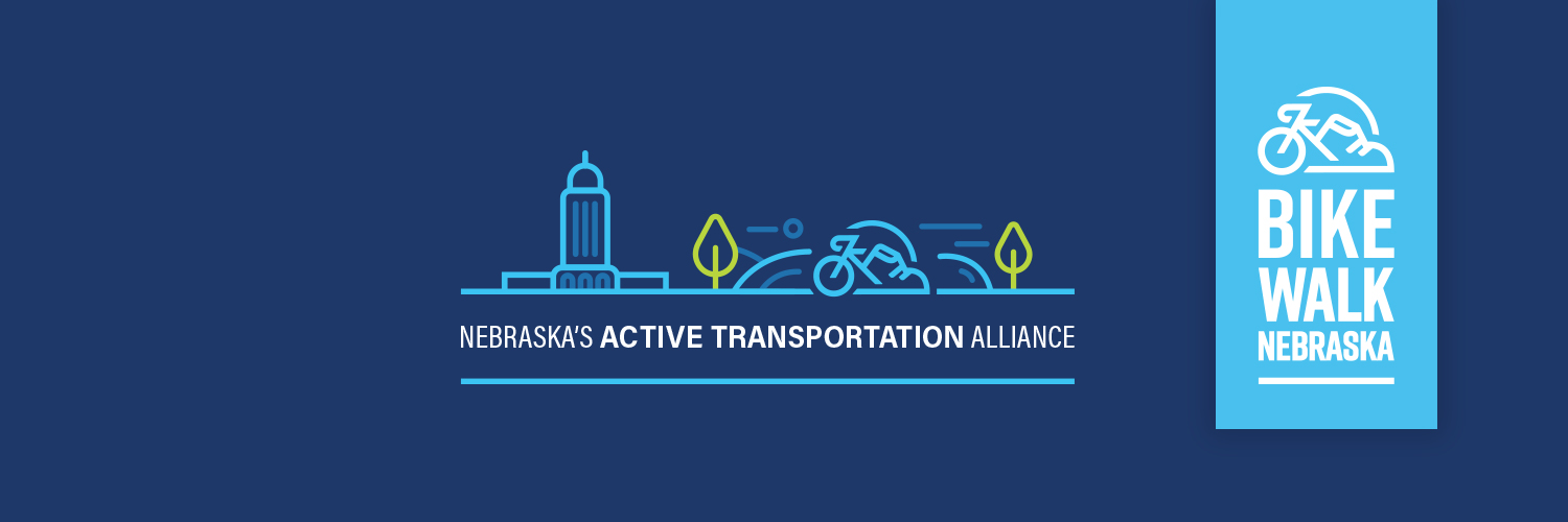 Bike Walk Nebraska banner