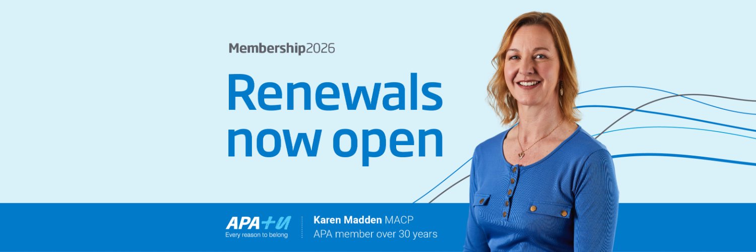 Australian Physiotherapy Association banner