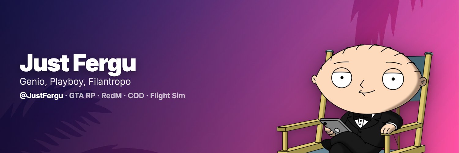 JustFergu's profile banner image