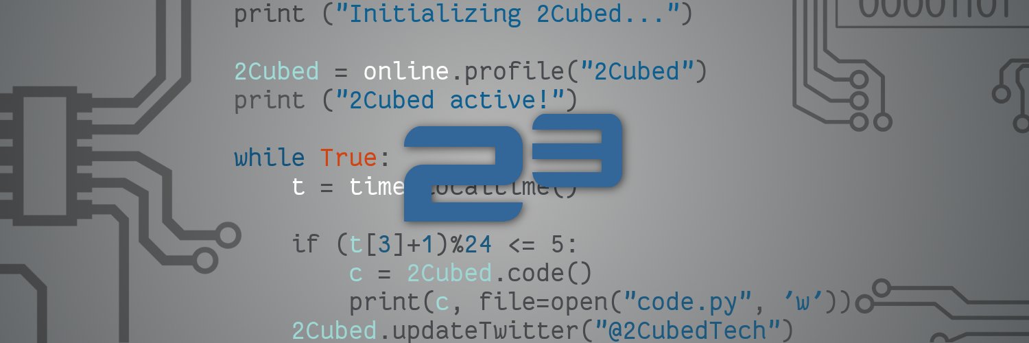 2CubedTech's profile banner image