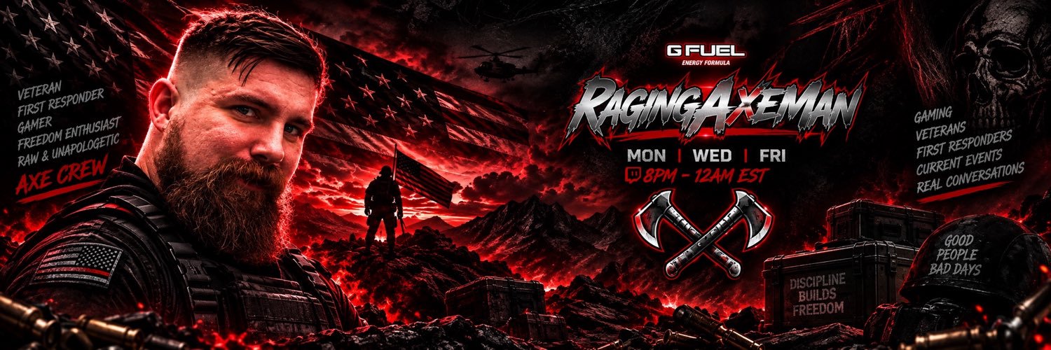 RagingAxeMan's profile banner image