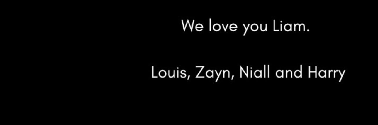 I miss you Liam banner