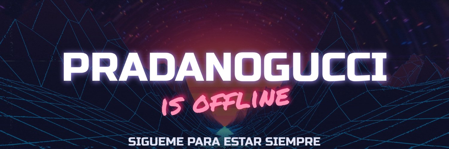 pradanogucci's profile banner image