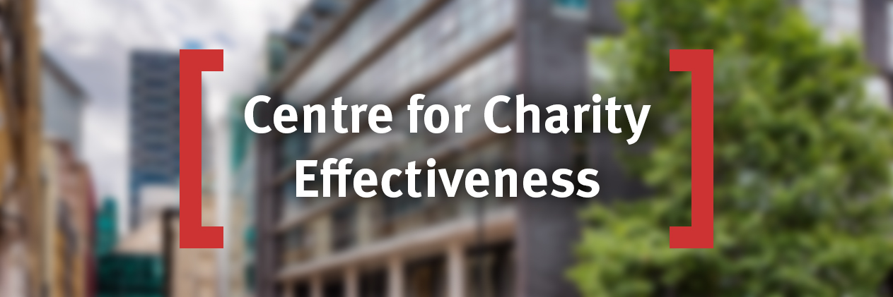 Centre for Charity Effectiveness (CCE) banner