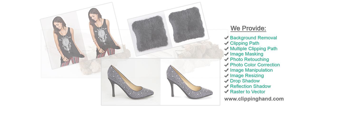 Clipping Hand banner