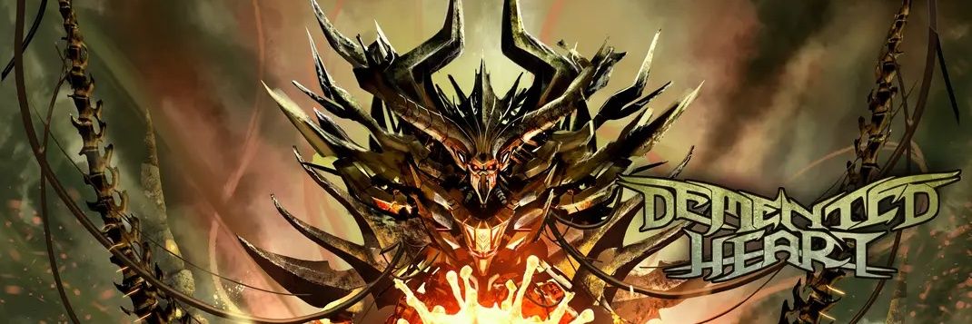 DEMENTED HEART banner