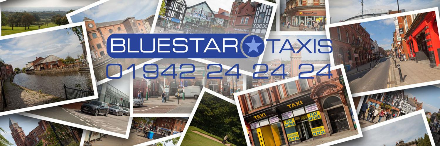 Bluestar Taxis banner