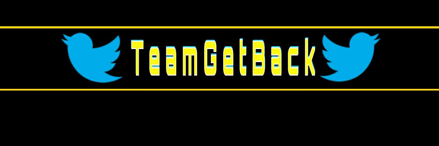 TeamGetBack's profile banner image
