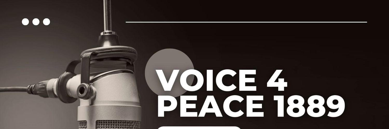 Voice4Peace1889 banner