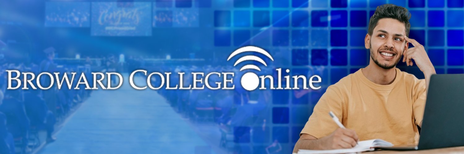 Broward College Online banner