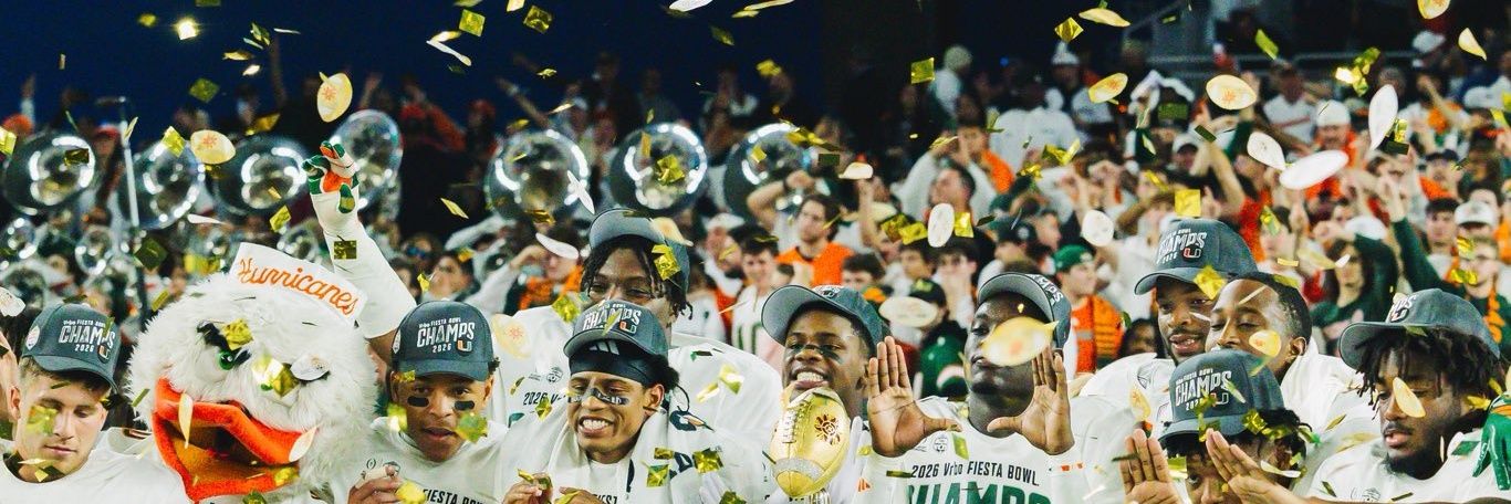 2026 Cotton Bowl & Fiesta Bowl Champs banner