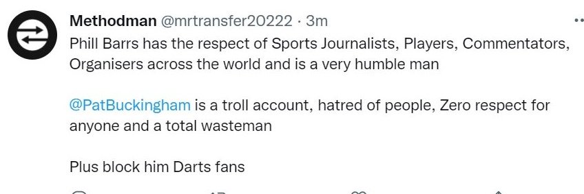 Pat Buckingham & his 3 other personalities banner