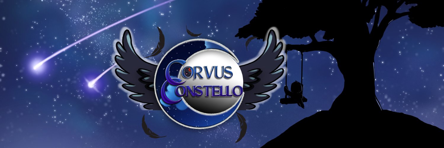 Corvus Constello 🐦‍⬛🌟 | Vtuber banner