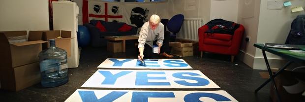 Yes Craigmillar banner