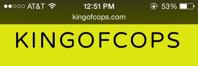 KingofCops's profile banner image