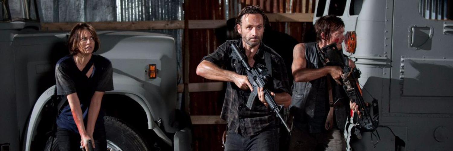 Rick Grimes. Parody banner