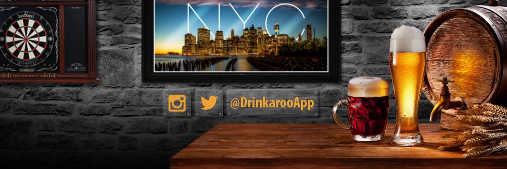 Drinkaroo App banner
