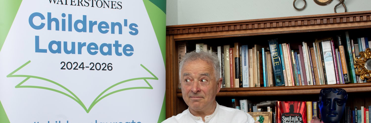 Frank Cottrell-Boyce's banner