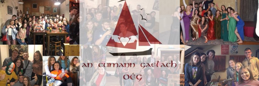 Cumann Gaelach OÉG banner