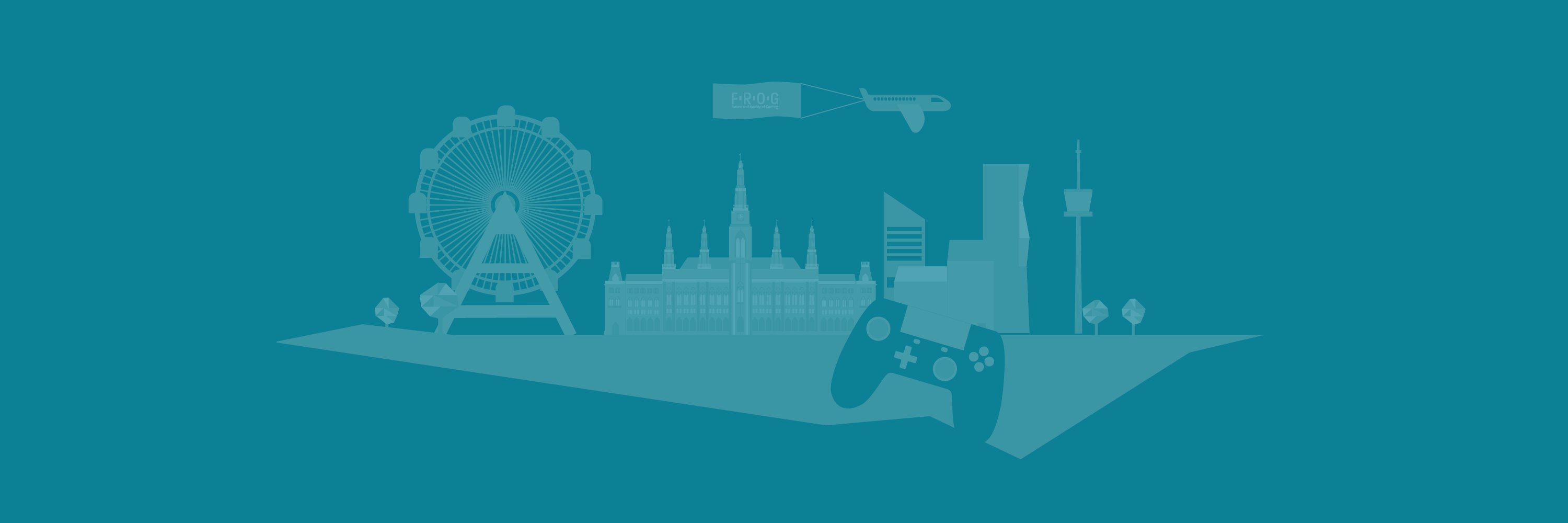 FROG - Vienna Games Conference banner