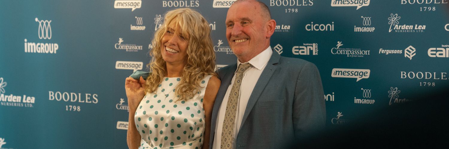 Andy Hawthorne OBE banner