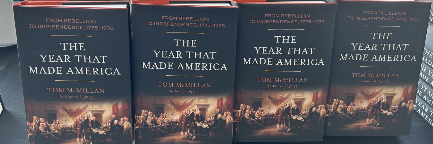 Tom McMillan's banner