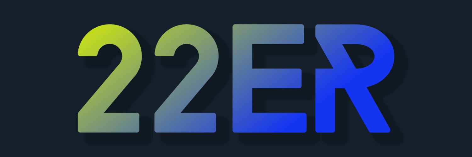 22erBot's profile banner image