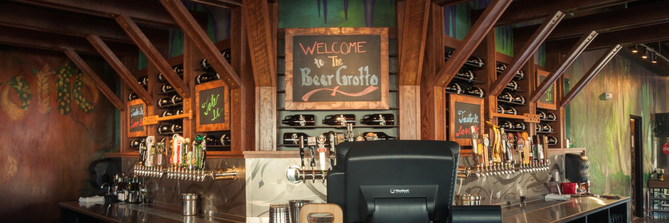 Beer Grotto Lansing banner