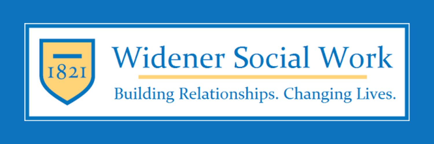Widener Center for Social Work Education banner