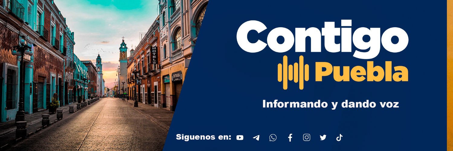 Contigo Puebla banner