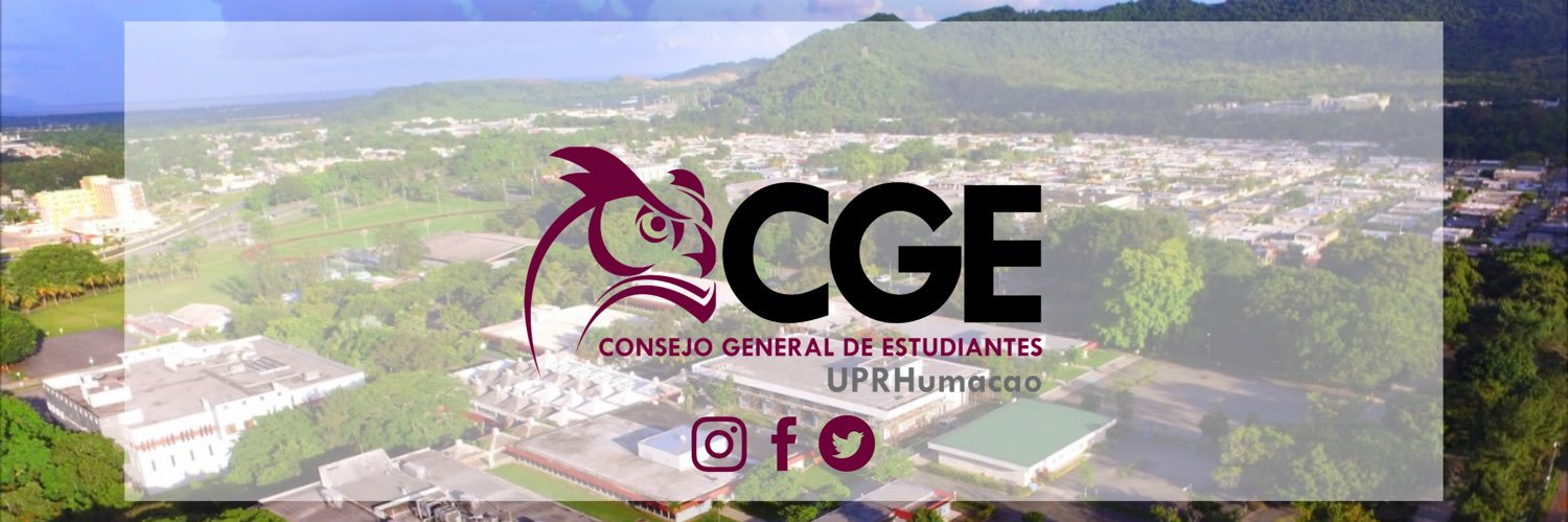 Consejo General de Estudiantes UPR Humacao banner