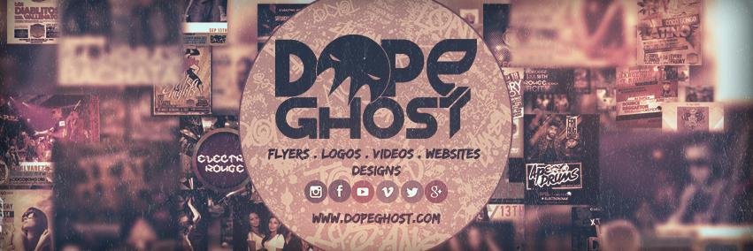 dope ghost banner