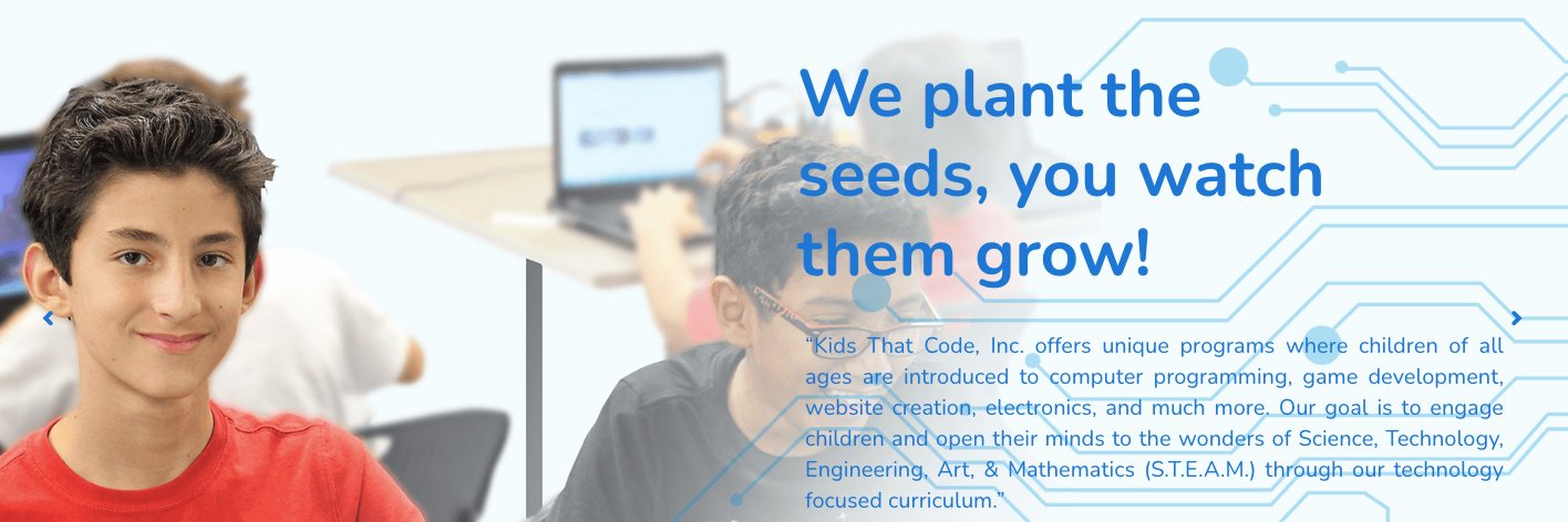 Kids That Code banner
