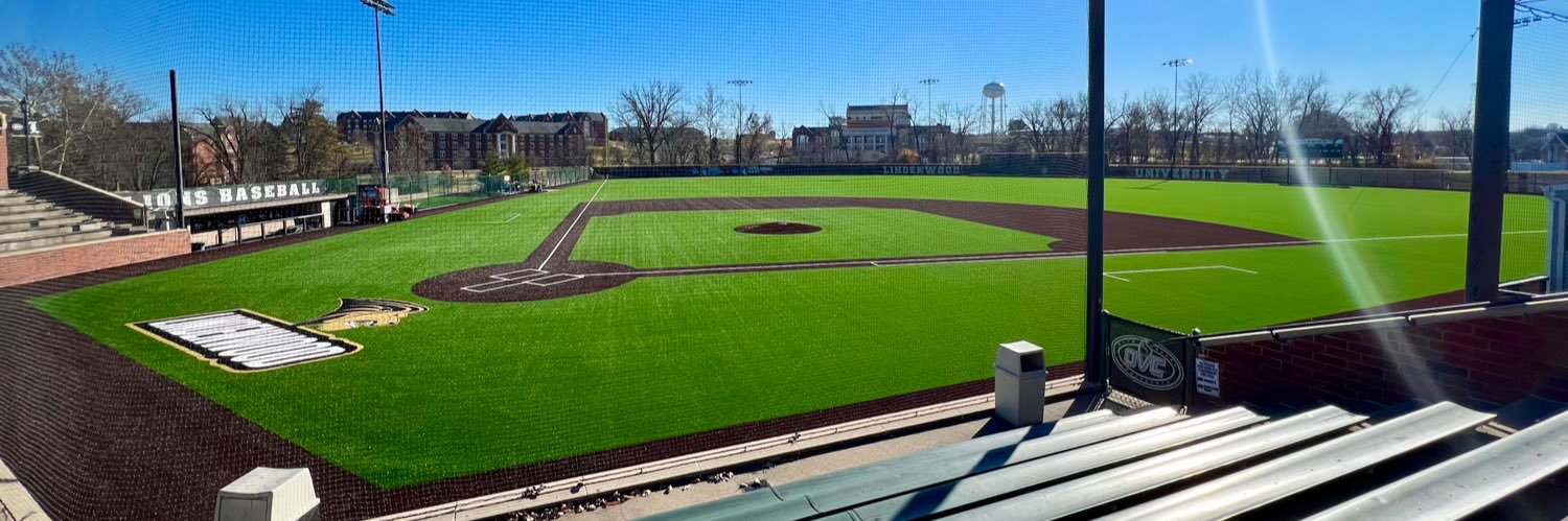 Lindenwood University Baseball's banner