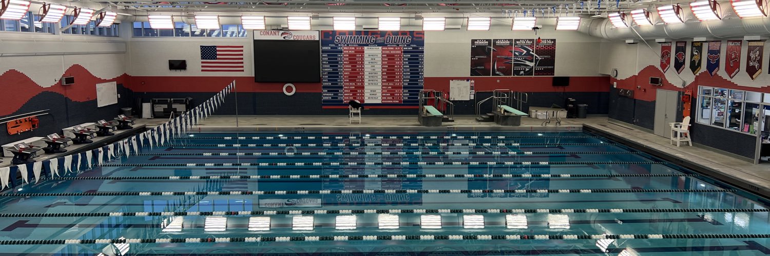 Conant Boys Swim Team banner