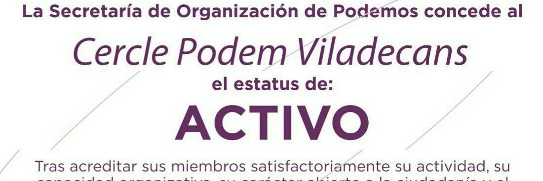 PodemosViladecansPod banner