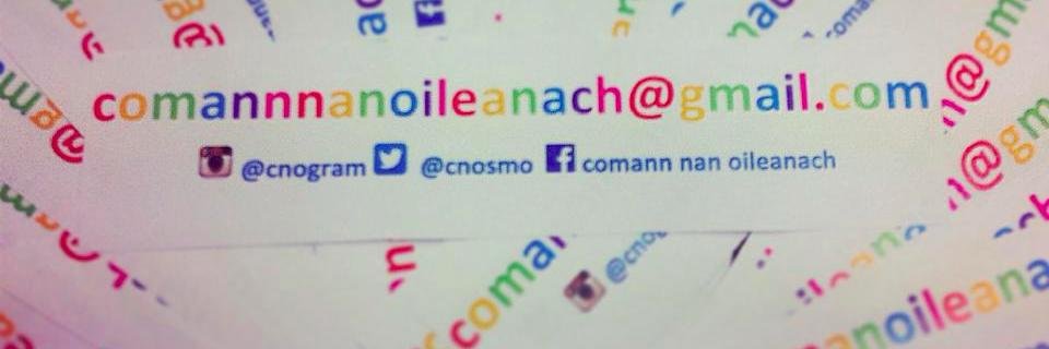 Comann Nan Oileanach banner