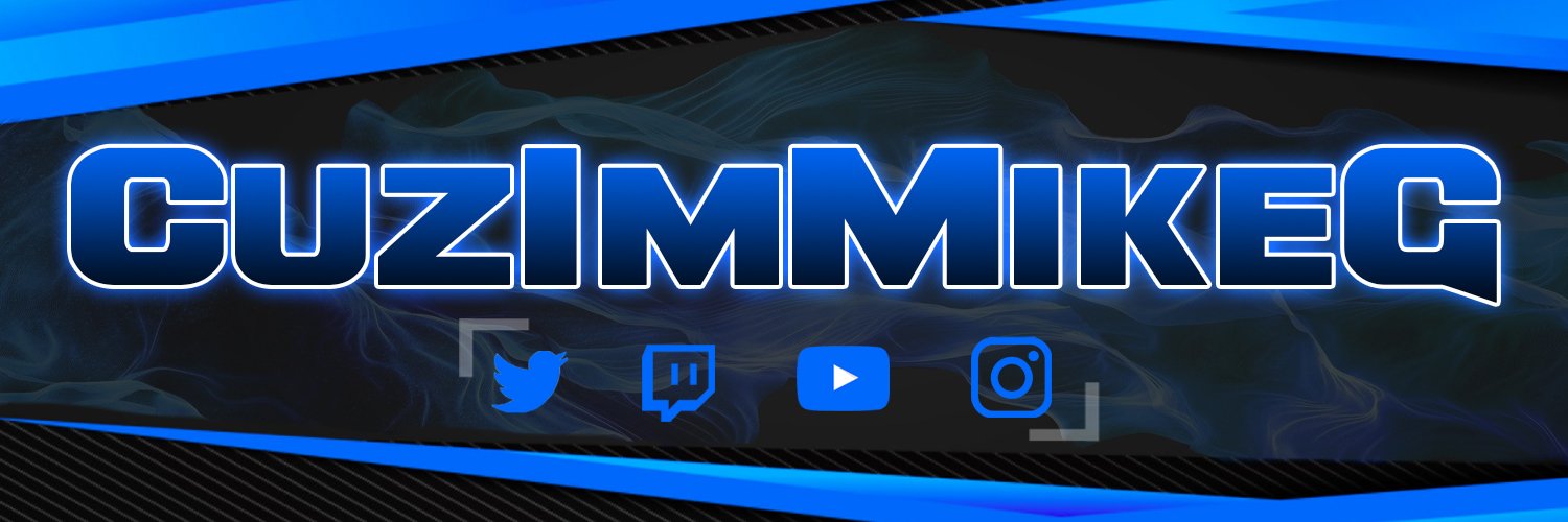 CuzImMikeG's profile banner image