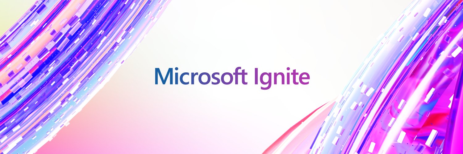 Microsoft Ignite Profile Banner