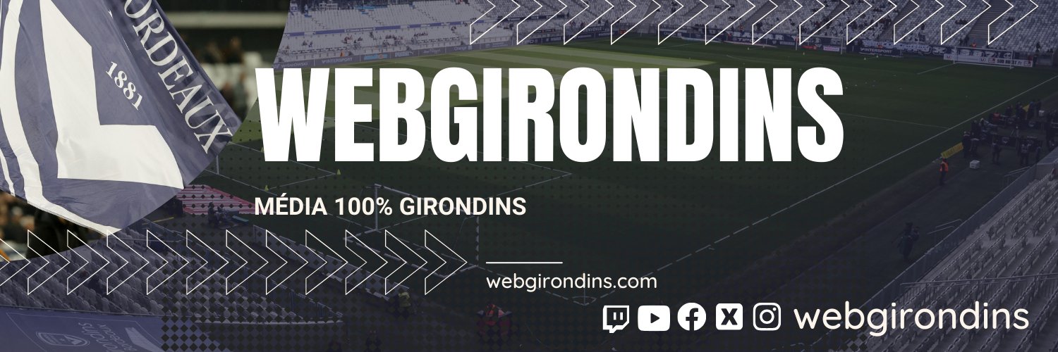 WebGirondins Profile Banner