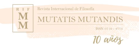 Mutatis Mutandis: Revista de Filosofía banner
