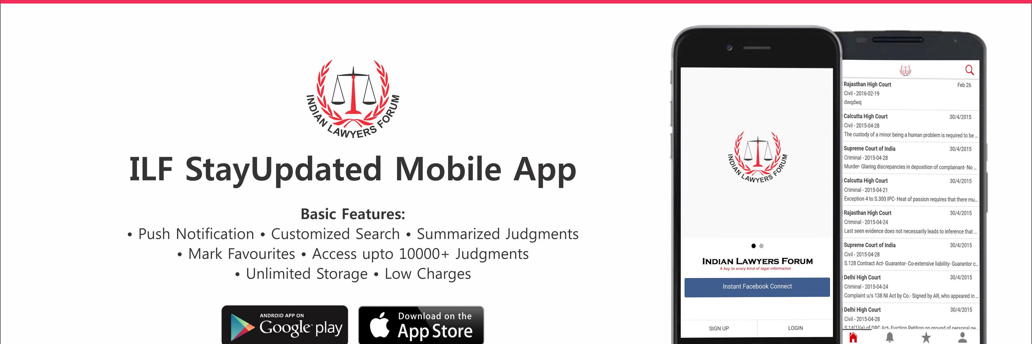 Indian Lawyers Forum banner
